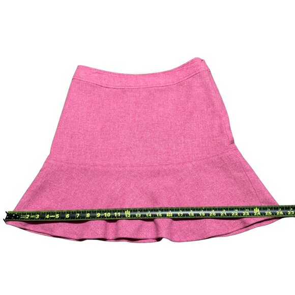 Gap Women’s Wool Blend Blazer + Matching Skirt Set Pink Tartan L / 6 - Picture 11 of 17